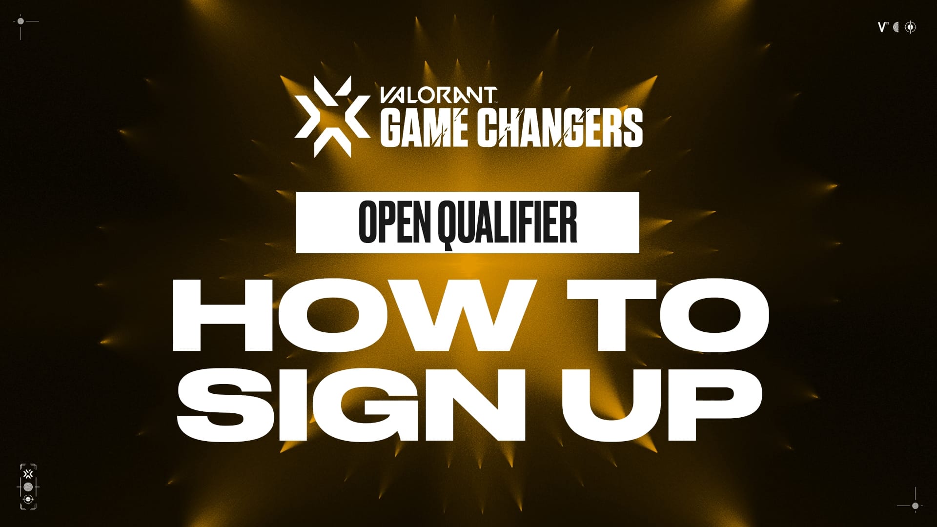 VCT Game Changers EMEA 2023 How to Signup to the Open Qualifier